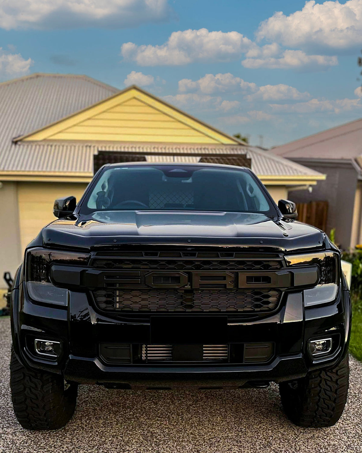 Headlight Protection Film for the Next Gen Ford Ranger, side view
