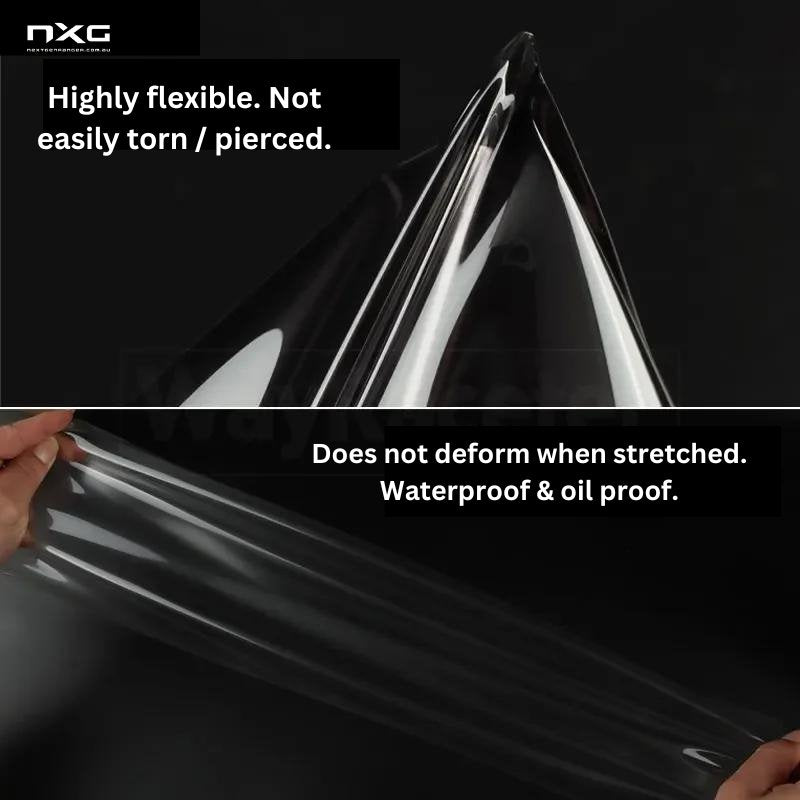 Headlight Protection Film for the Next Gen Ford Ranger, mounting detail