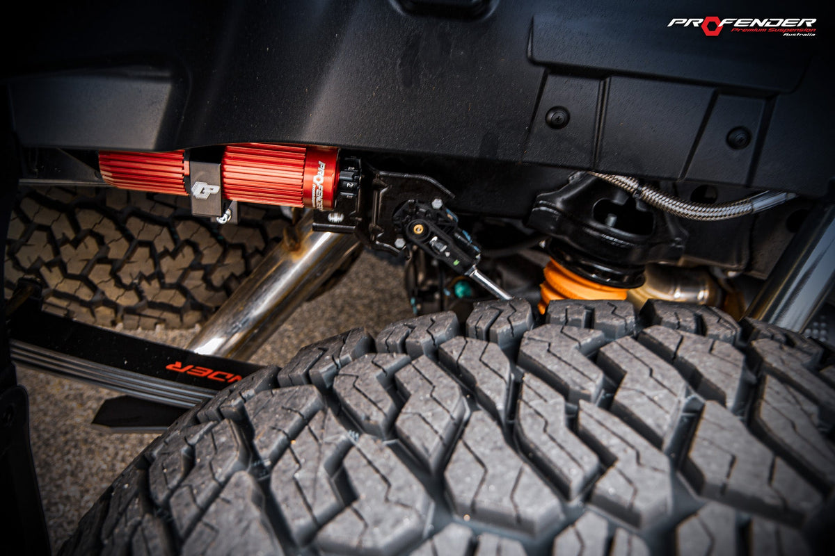 Adjustable Lift Kit for the Next Gen Ford Ranger, side view