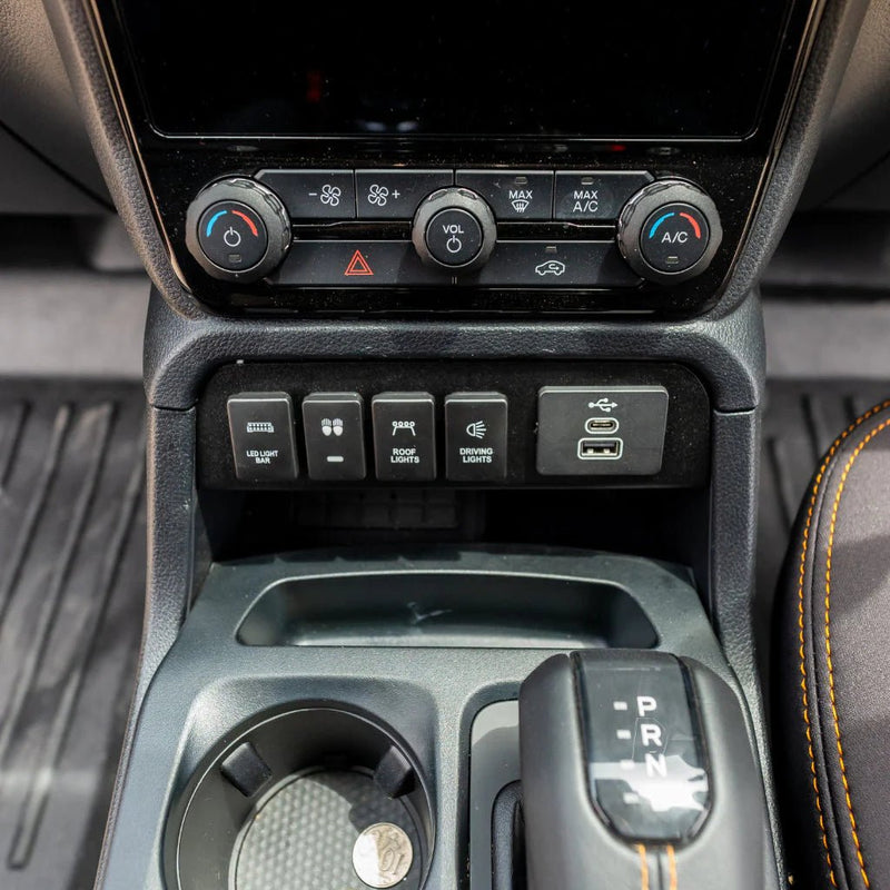 Pirate Switch Cluster 12" Screen for the Next Gen Ford Ranger