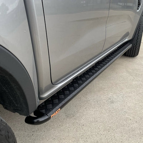 Next Gen Ranger Rock Sliders (Flat w/ Ally Checkered Plate)Rock SlidersNXG