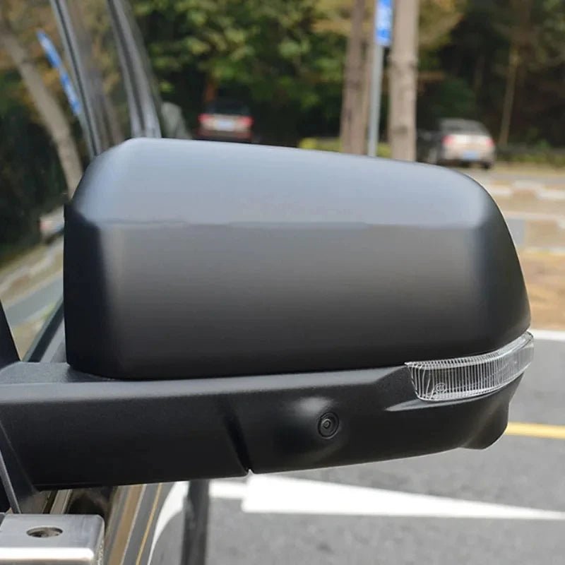 Side Mirror Covers for the Next Gen Ford Ranger, front angle