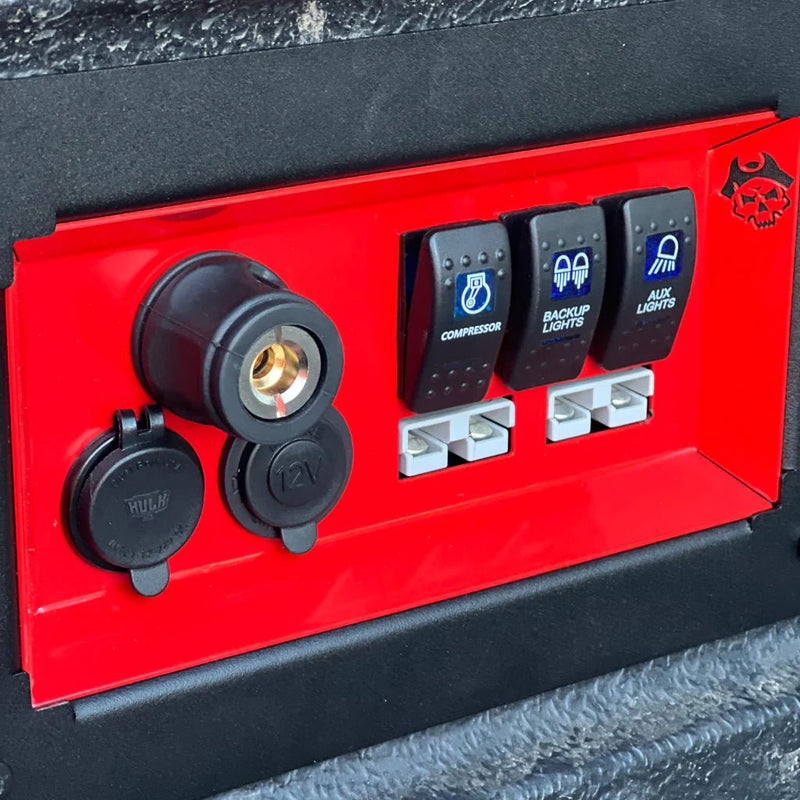 Pirate Tub Switch Panel for the Next Gen Ford Ranger
