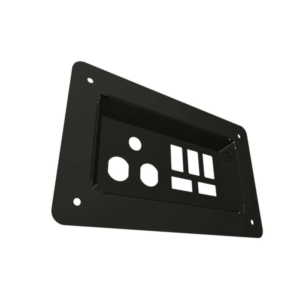 Tub Switch Panel for the Next Gen Ford Ranger, close up detail
