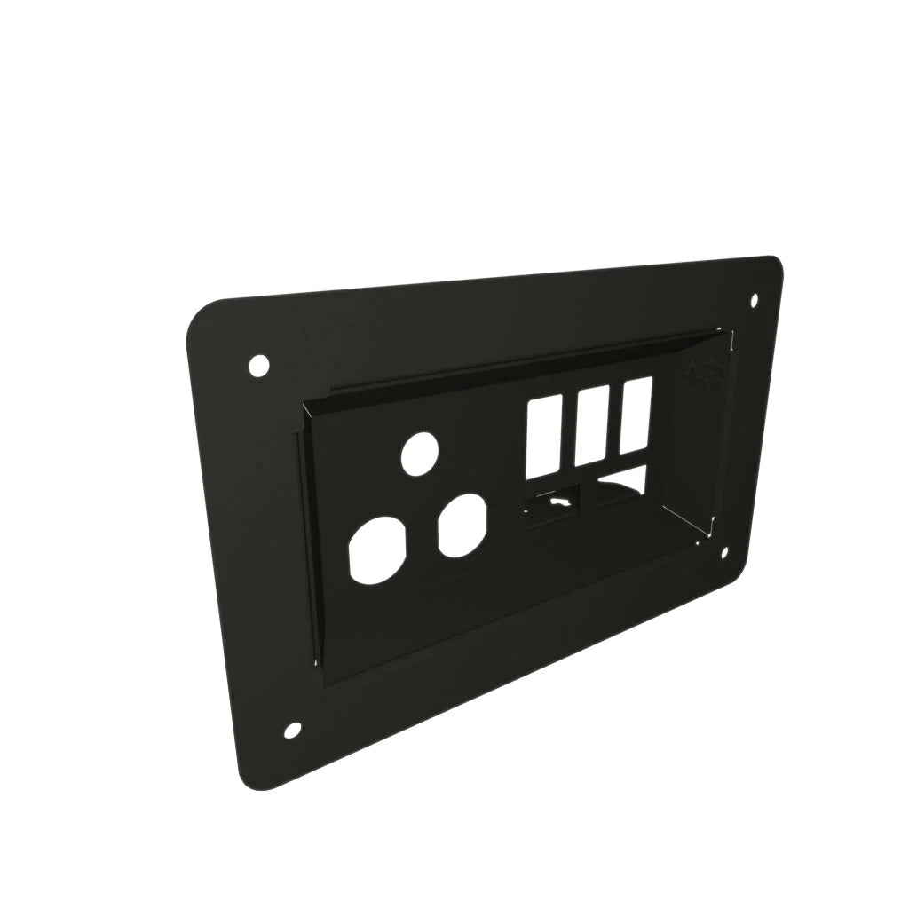 Tub Switch Panel for the Next Gen Ford Ranger, fitted on the vehicle