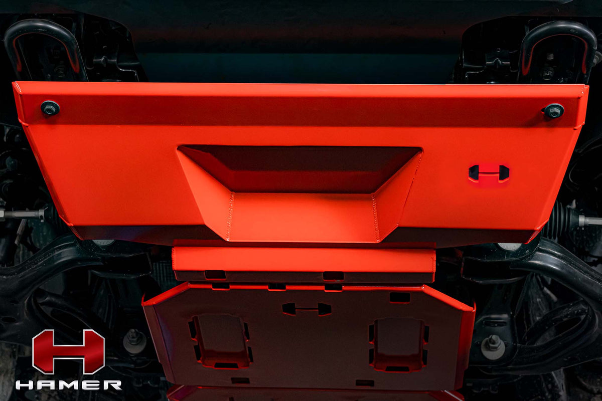 Underbody Protection Plates for the Next Gen Ford Ranger, side view