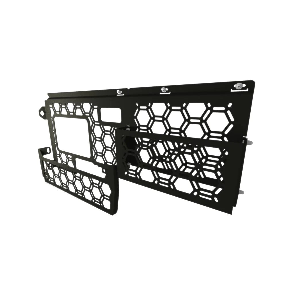 Tub Molle Panel for the Next Gen Ford Ranger, fitted on the vehicle