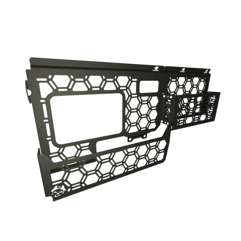 Tub Molle Panel for the Next Gen Ford Ranger, close up detail