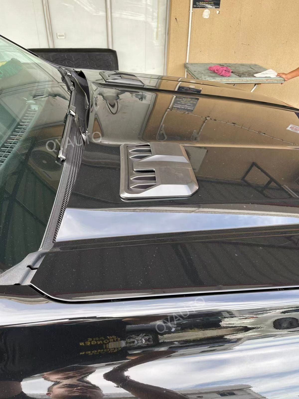 Raptor Style Bonnet Vents for the Next Gen Ford Ranger, finish detail