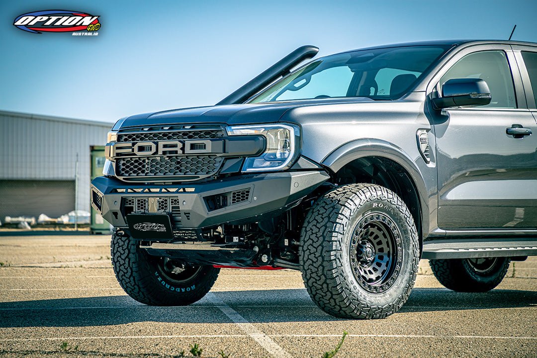 Option 4WD Bull Bar fitted to a Next Gen Ford Ranger & Everest (2022-Current)