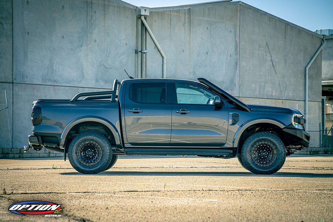Bull Bar on the Next Gen Ford Ranger & Everest, fitted on the vehicle