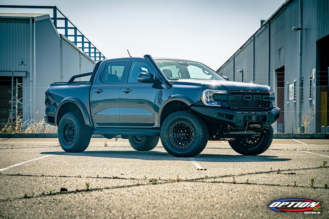 Bull Bar on the Next Gen Ford Ranger & Everest, mounting detail