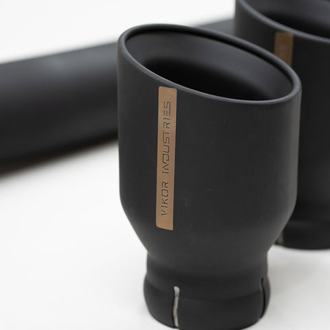 Raptor Exhaust Black Powdercoat Tip