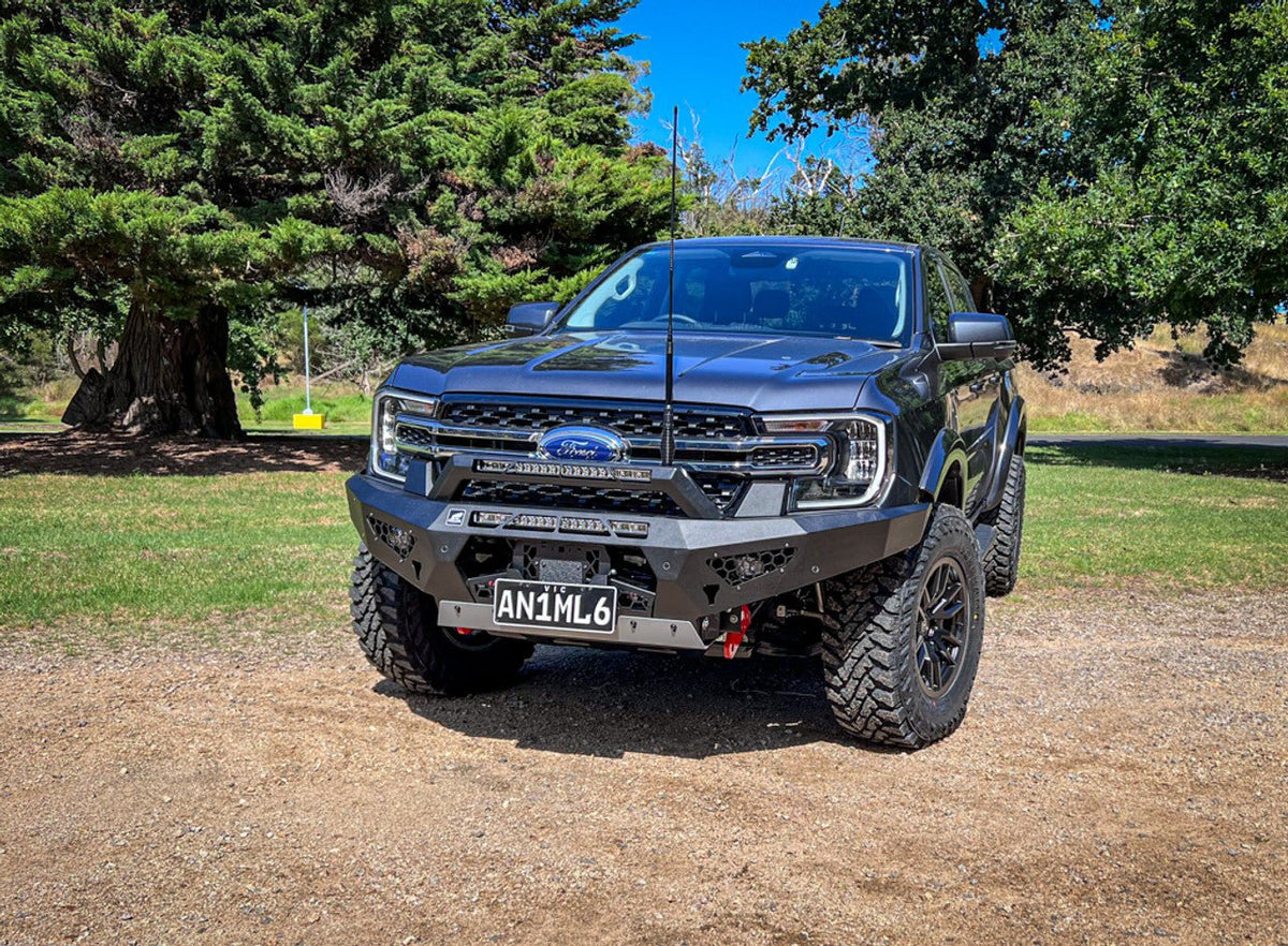 Predator Bull Bar on the Next Gen Ford Ranger & Everest, close-up detail