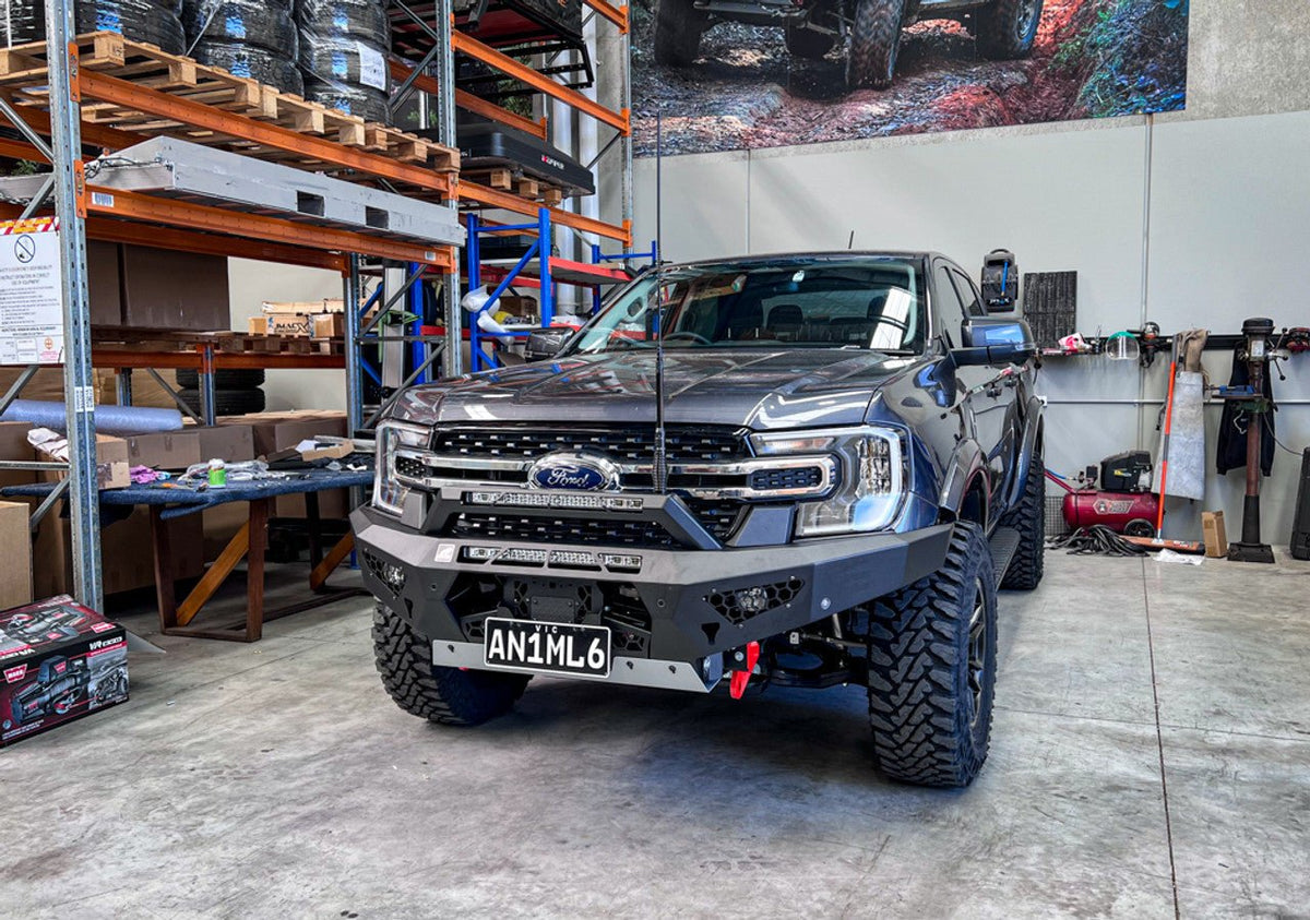 Predator Bull Bar on the Next Gen Ford Ranger & Everest, mounting detail