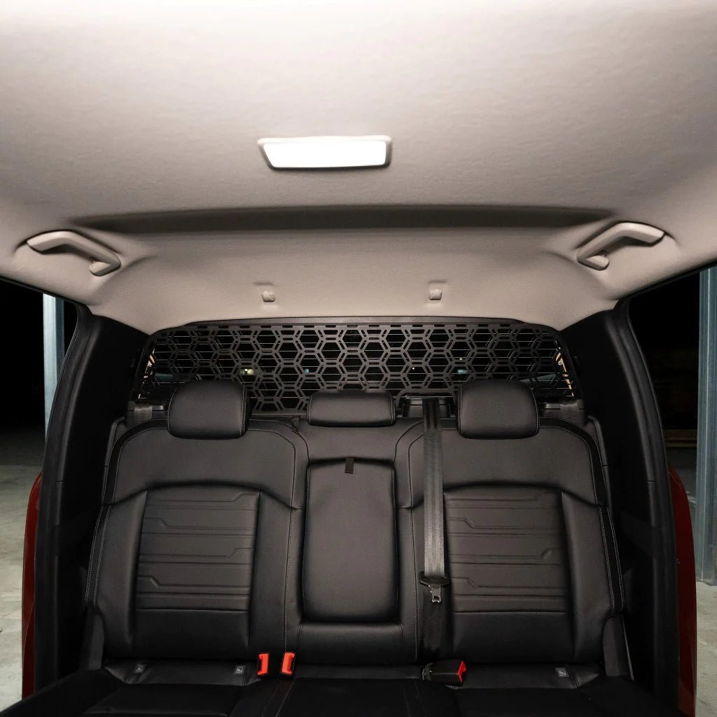 Rear Molle Window Panel on the Next Gen Ford Ranger & Raptor, side view