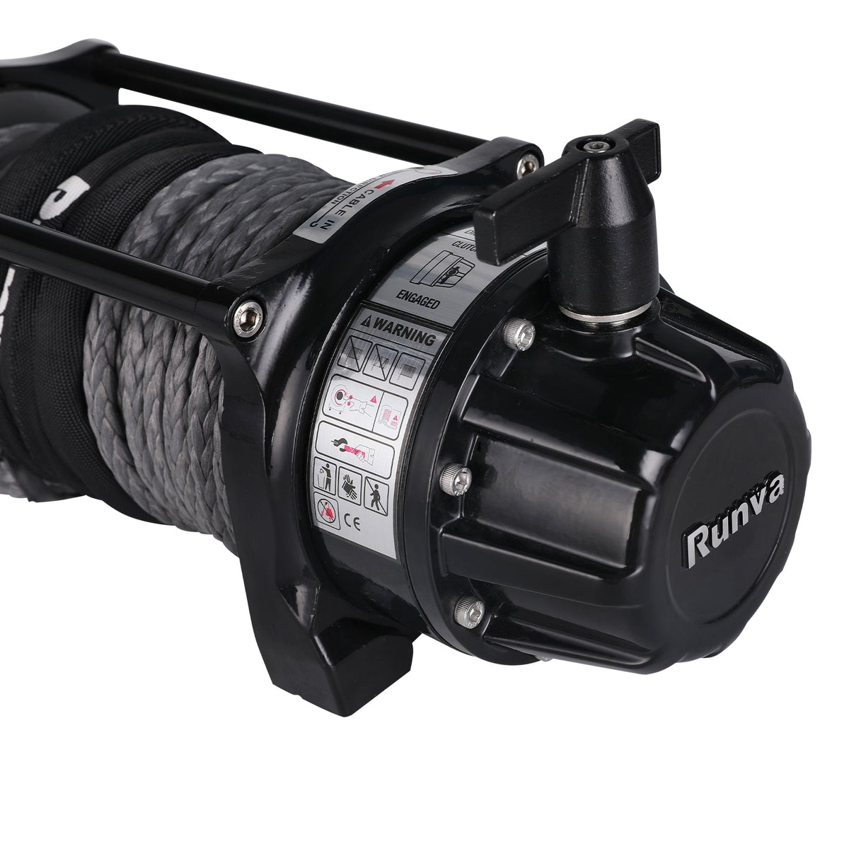 11XP Premium 12V Winch on the Ford Ranger, Raptor & Everest, fitted on the vehicle