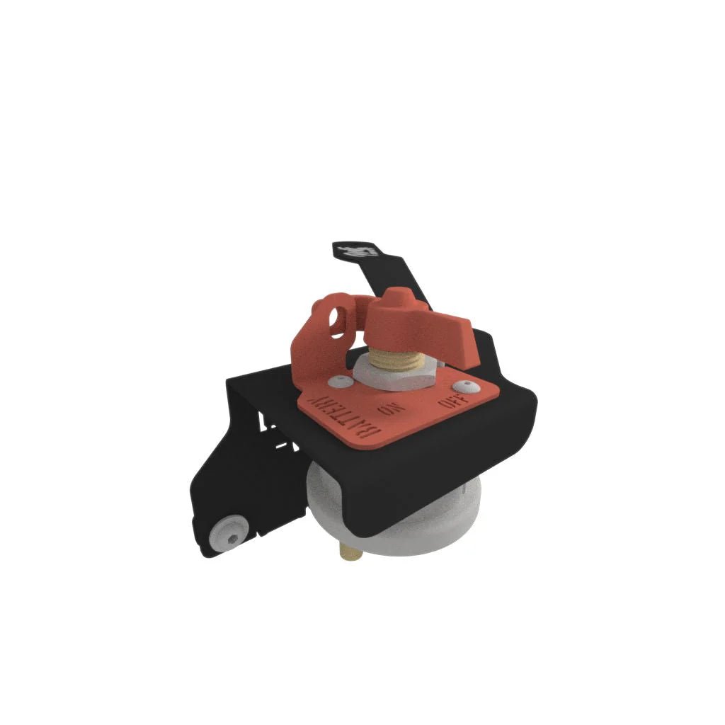 Single Pole Isolator Bracket on the Next Gen Ford Ranger & Everest, mounting detail