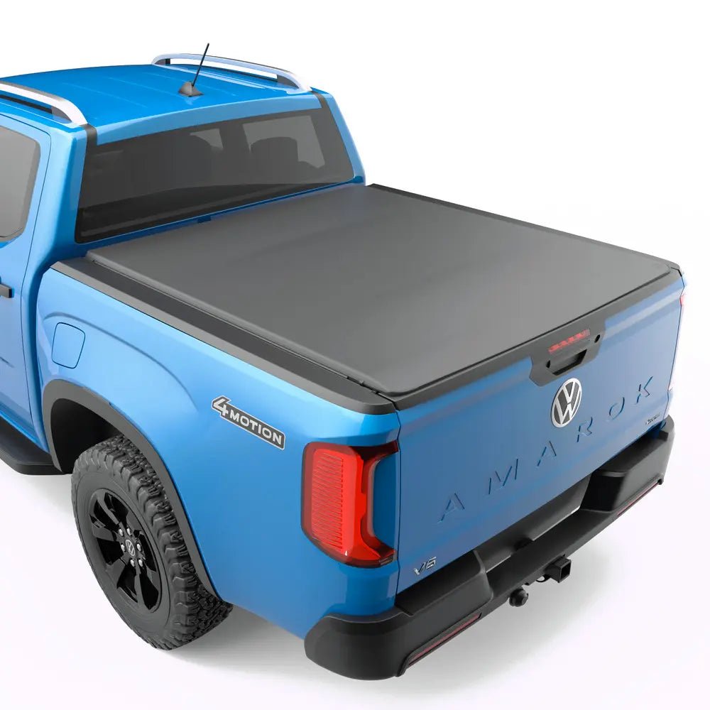 Soft Tonneau Cover on the Volkswagen Amarok NF, fitted on the vehicle