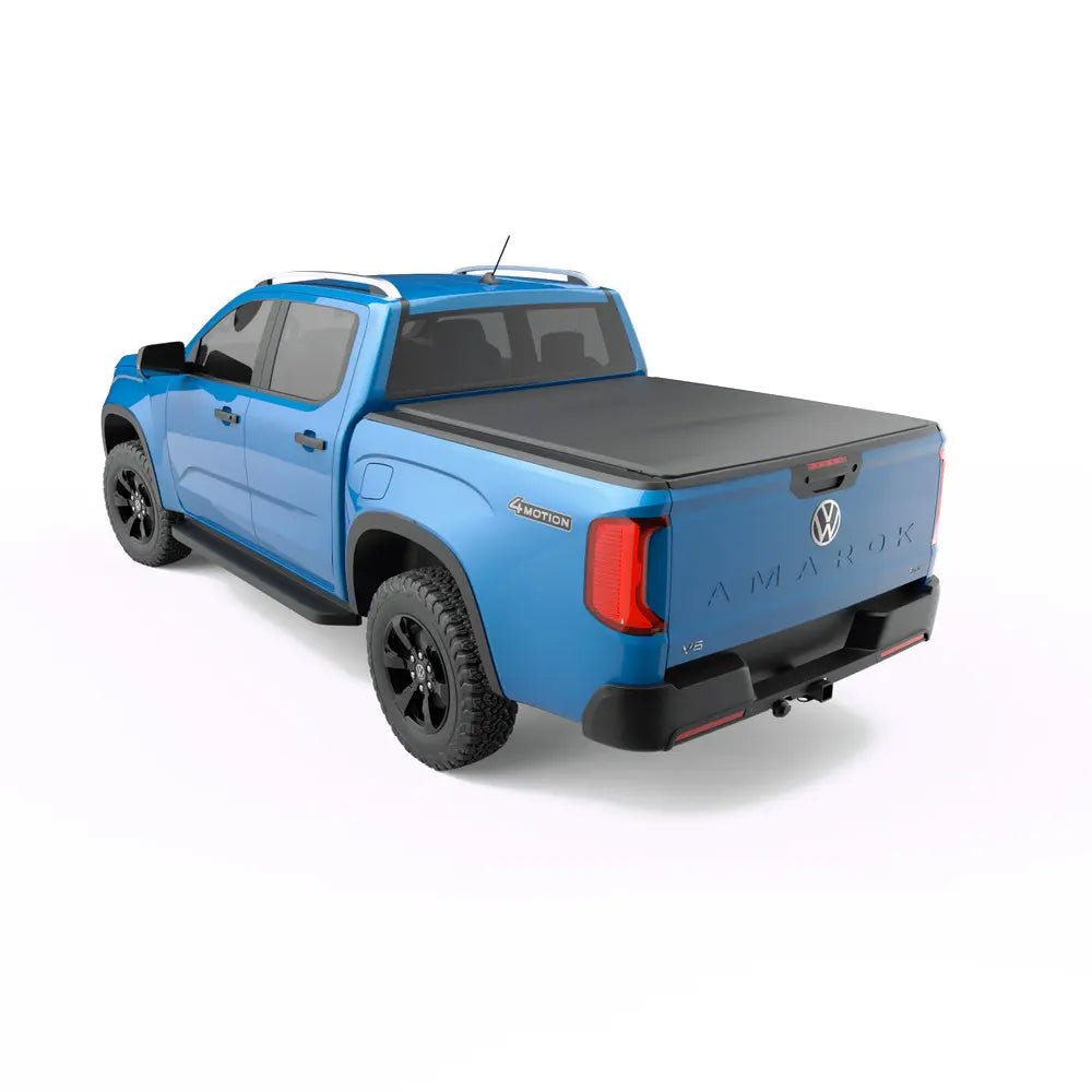 Soft Tonneau Cover on the Volkswagen Amarok NF, close-up detail