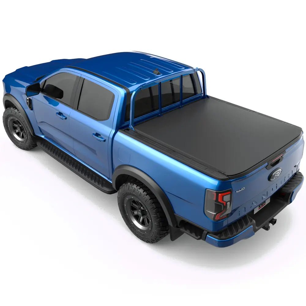 Soft Tonneau Cover on the Next Gen Ford Ranger & Raptor, side view