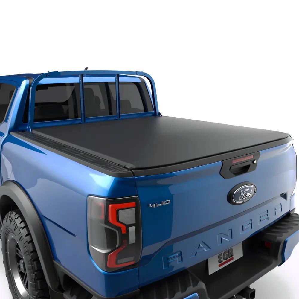 Soft Tonneau Cover on the Next Gen Ford Ranger & Raptor, mounting detail
