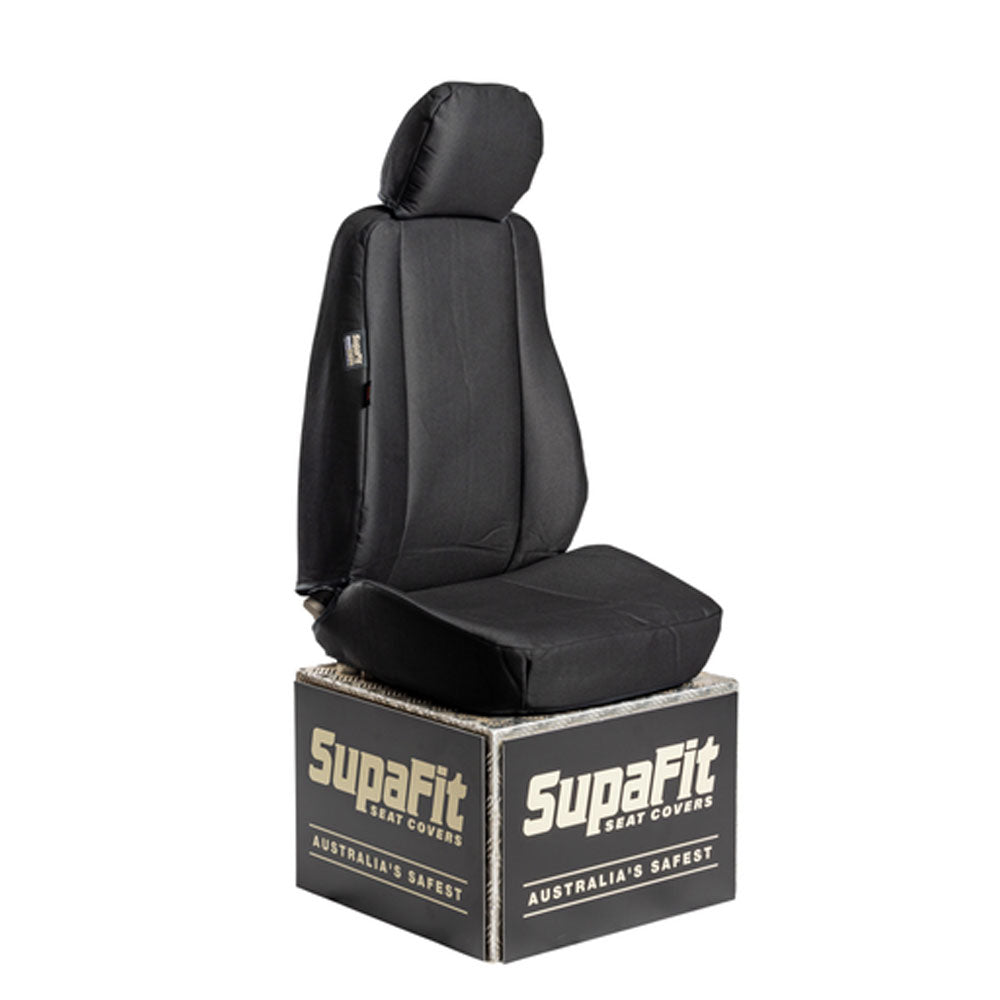 Supafit seat cover in black denim