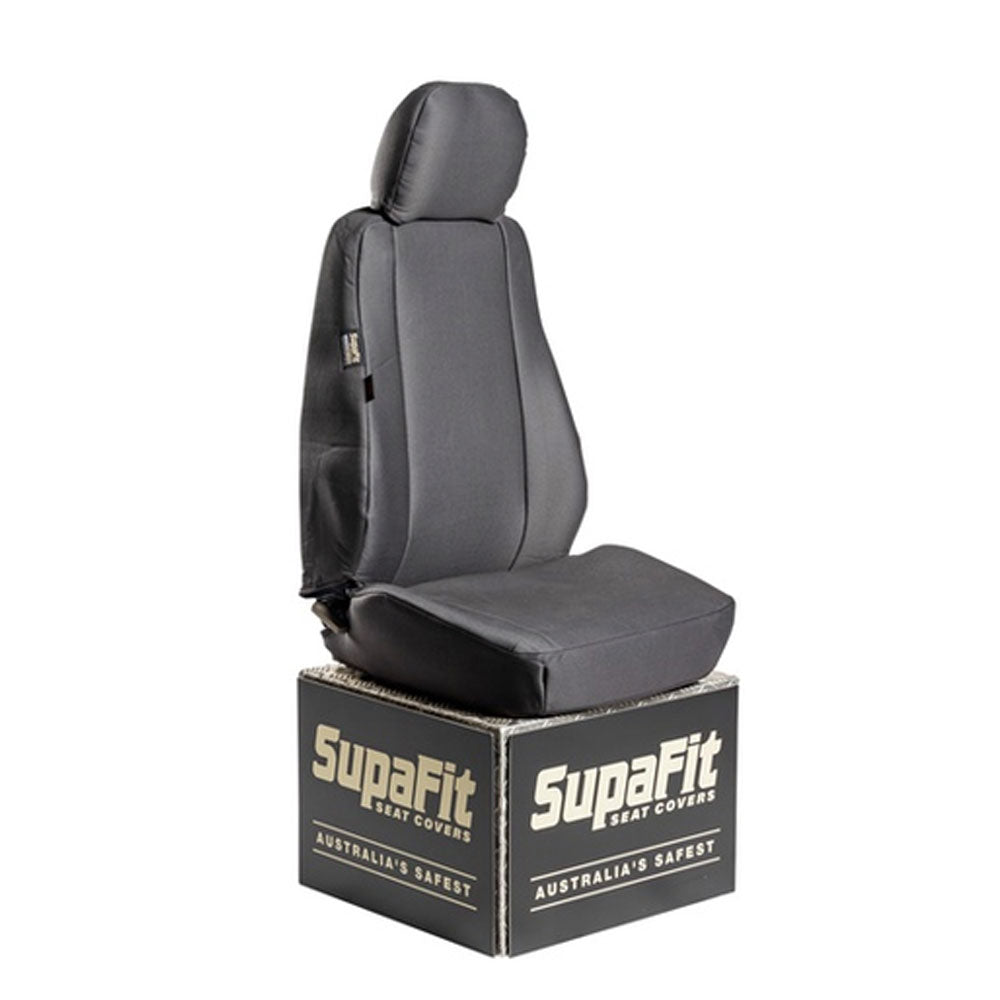 Supafit seat cover in grey denim