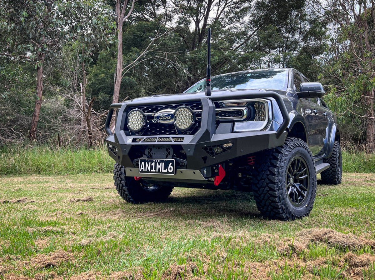Toro Bull Bar on the Next Gen Ford Ranger & Everest, close-up detail