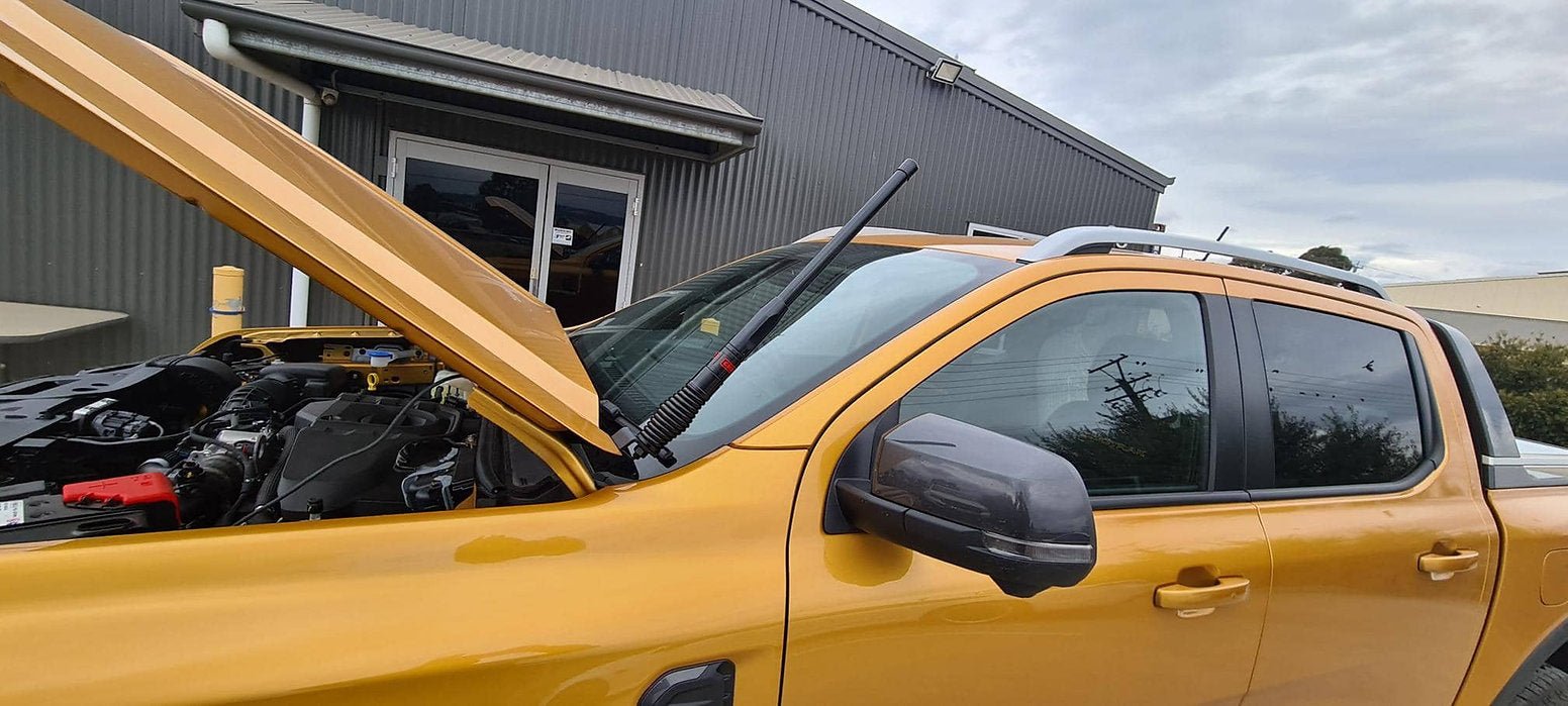 UHF Antenna Bonnet Mount Bracket (Next Gen Ranger / Everest / Raptor)