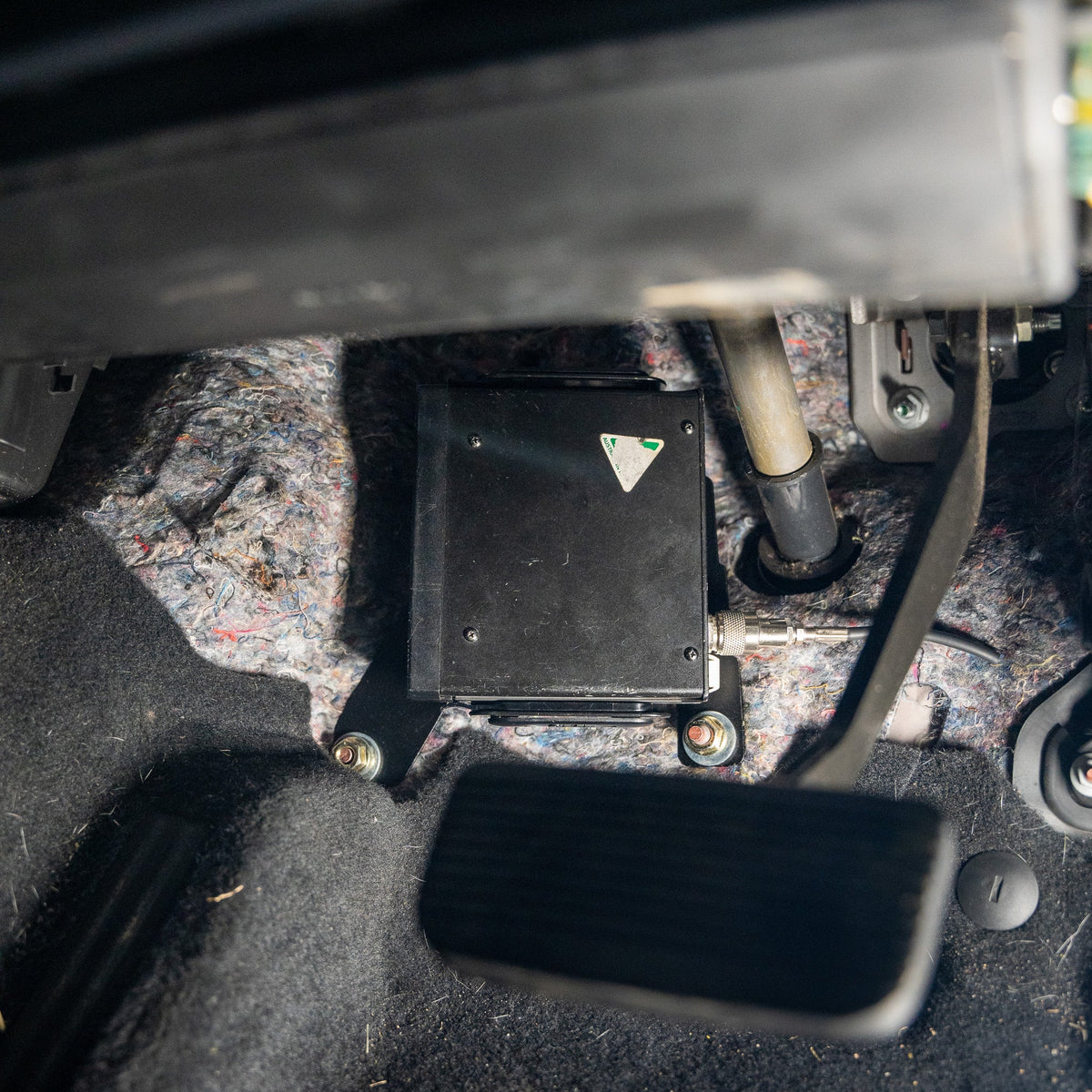 UHF Module Mount, Large on the Next Gen Ford Ranger & Everest, side view