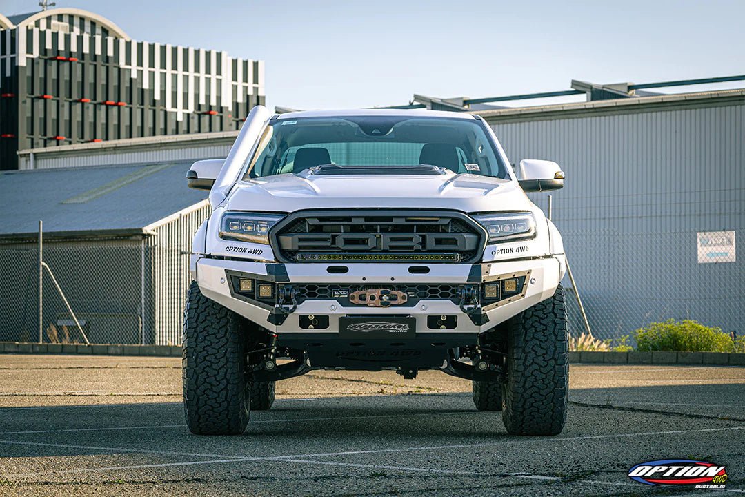 V1 Bull Bar on the Ford Ranger PX2/PX3, mounting detail