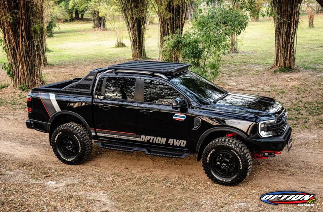 V2 Side Steps on the Next Gen Ford Ranger, mounting detail