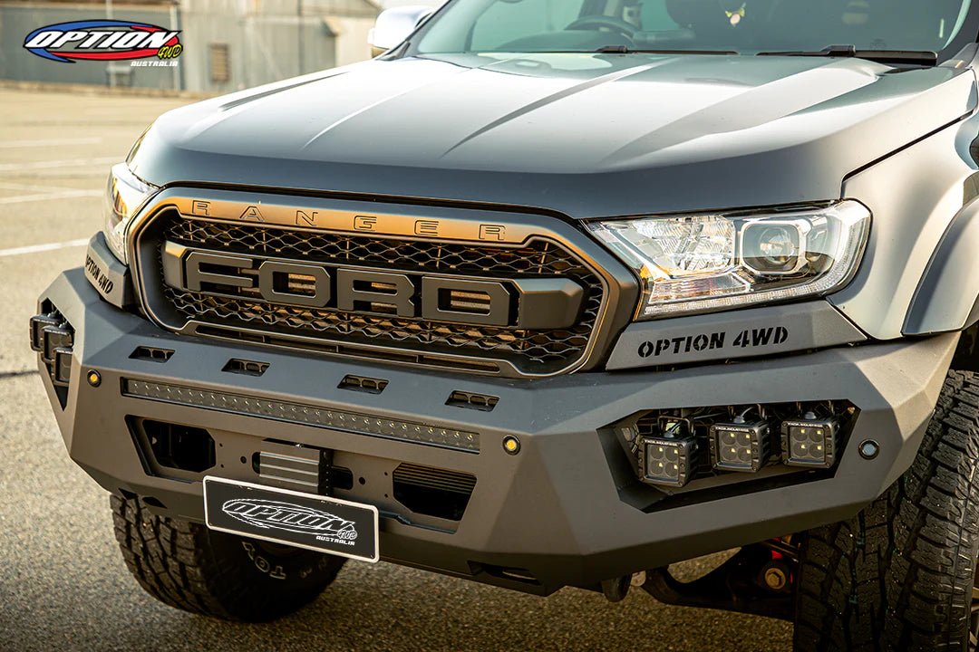 V3 Bull Bar on the Ford Ranger PX2/PX3, side view