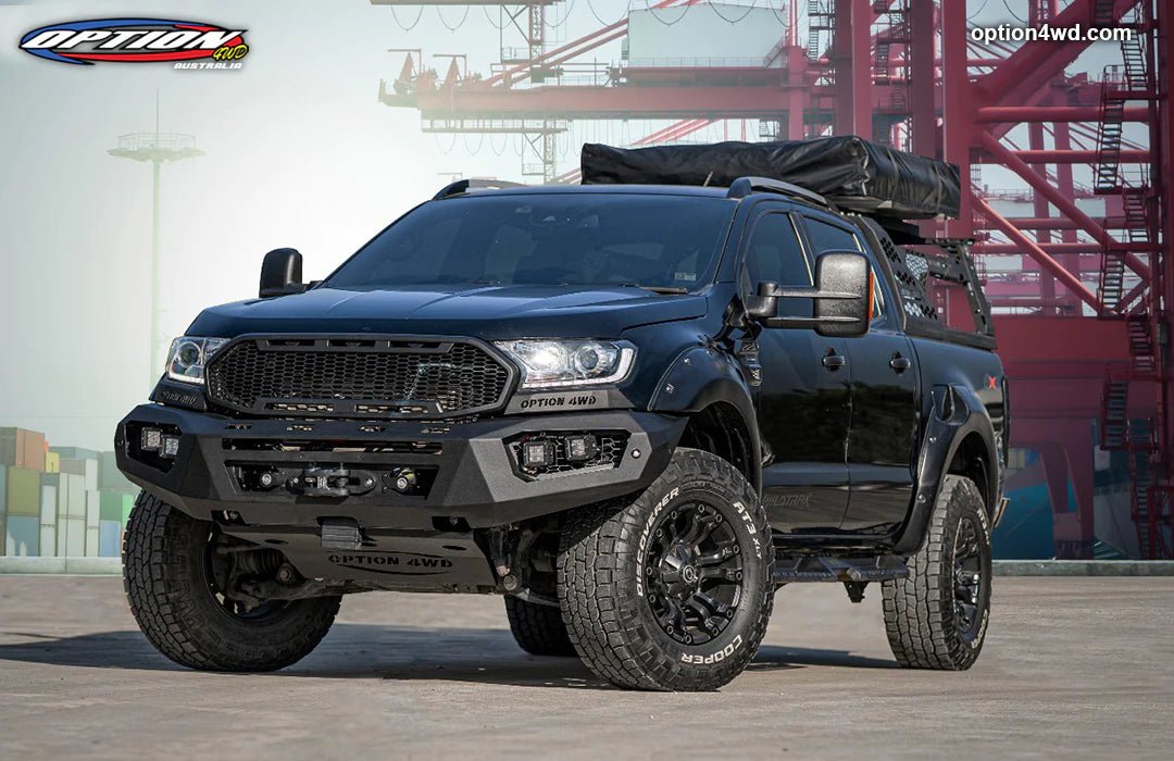 V3 Bull Bar on the Ford Ranger PX2/PX3, mounting detail