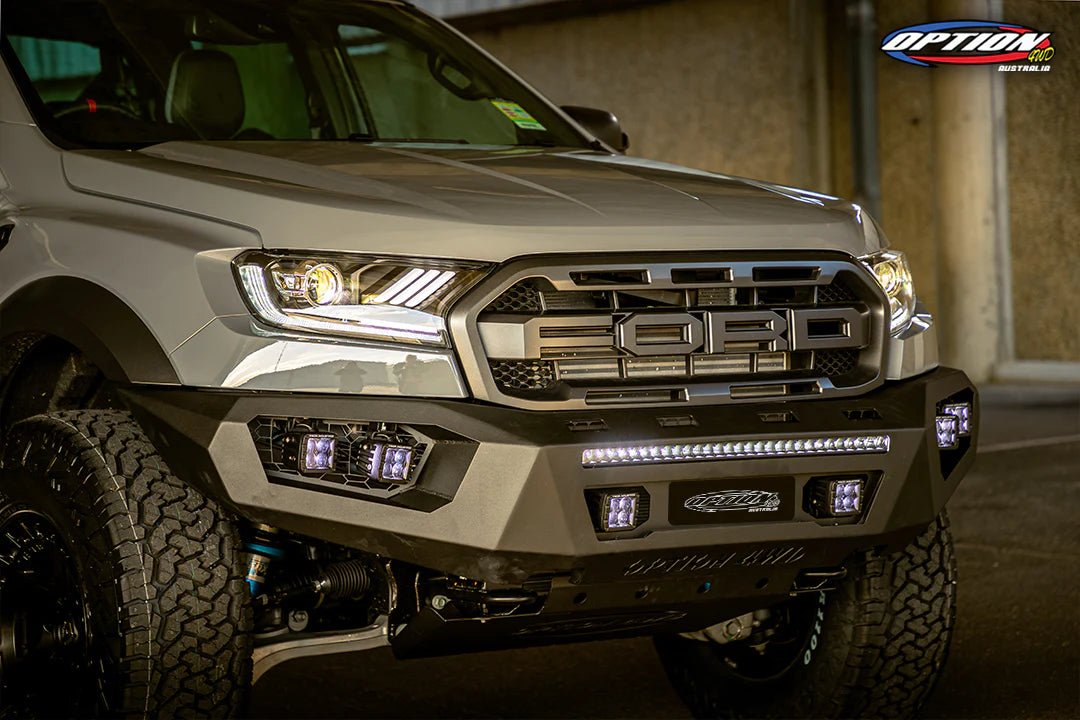 V3 Bull Bar on the Ford Ranger Raptor Gen 1, view 14