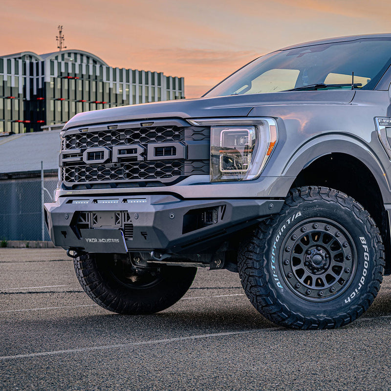 VIKOR Diablo no loop bull bar fitted to Ford F-150