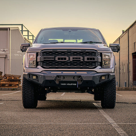 VIKOR Diablo no loop bull bar Ford F-150 front view