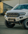 Detail of the Luxe Matte Black powdercoat on the VIKOR Diablo PX Ranger bar