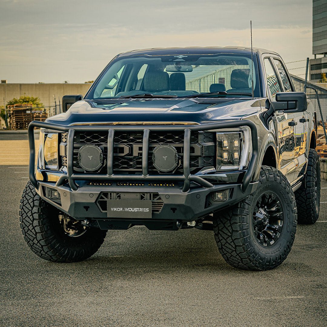 Diablo Bull Bar (Full Guard) on the Ford F-150, mounting detail