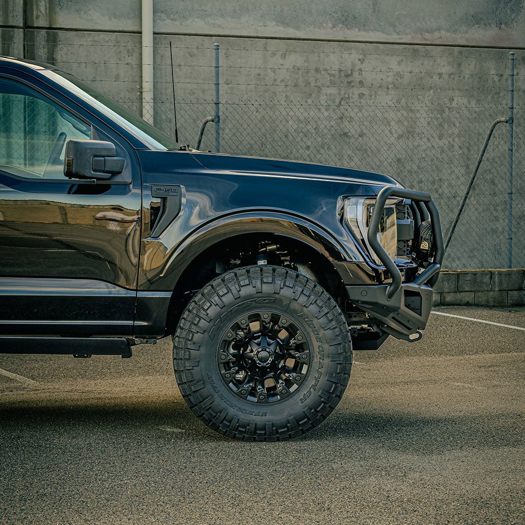 Diablo Bull Bar (Full Guard) on the Ford F-150, fitted on the vehicle