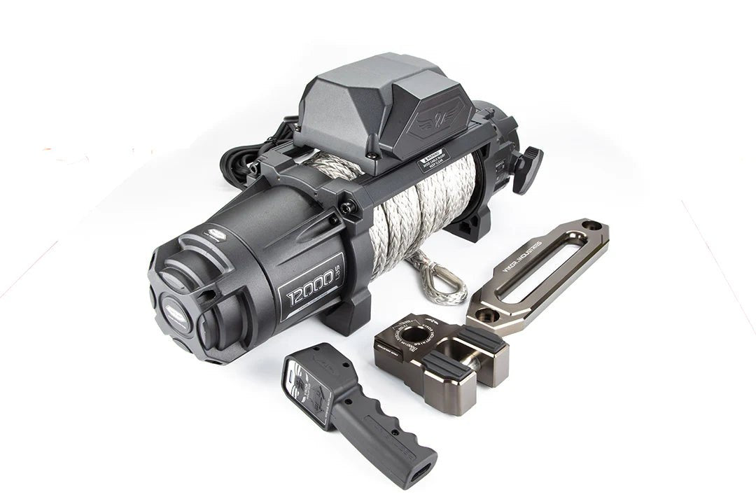 VIKOR Rescue VI 12V Winch fitted to a Ford Ranger, Raptor & Everest (All Models)