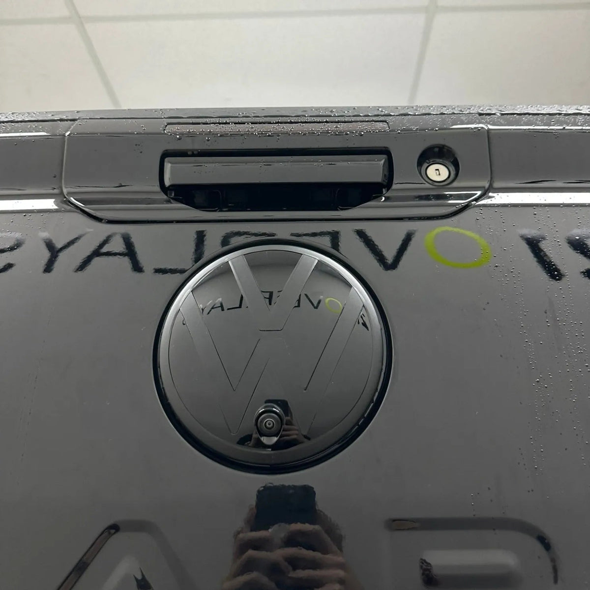 21overlays Rear Badge Overlay fitted to a Volkswagen Amarok NF (2023-Current)