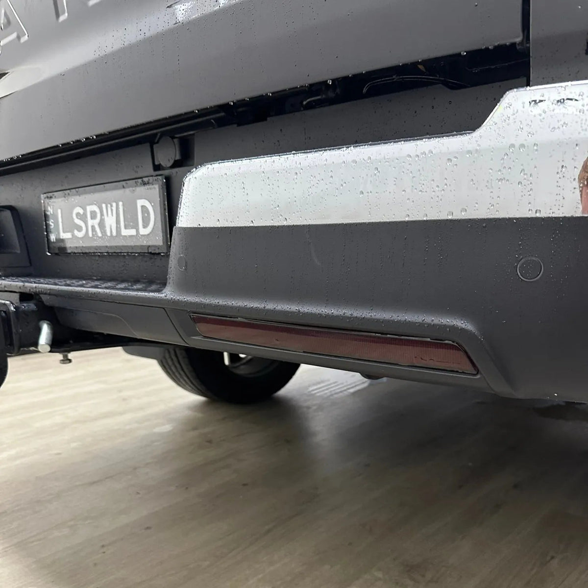 21overlays Rear Reflector Overlay fitted to a Volkswagen Amarok NF (2023-Current)