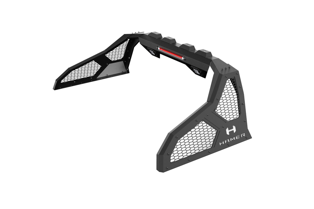 Warrior Sports Bar on the Next Gen Ford Ranger & Raptor, rear three-quarter view