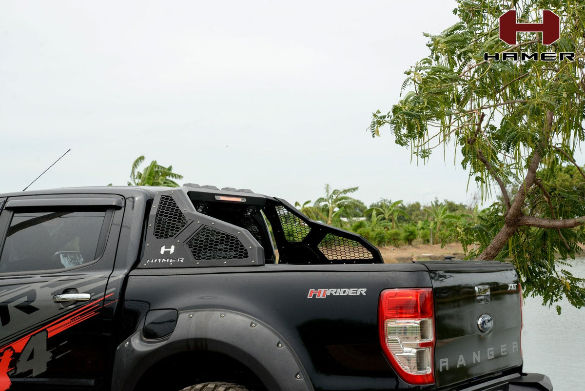 Warrior Series Sports Bar on the Ford Ranger PX2/PX3, close-up detail