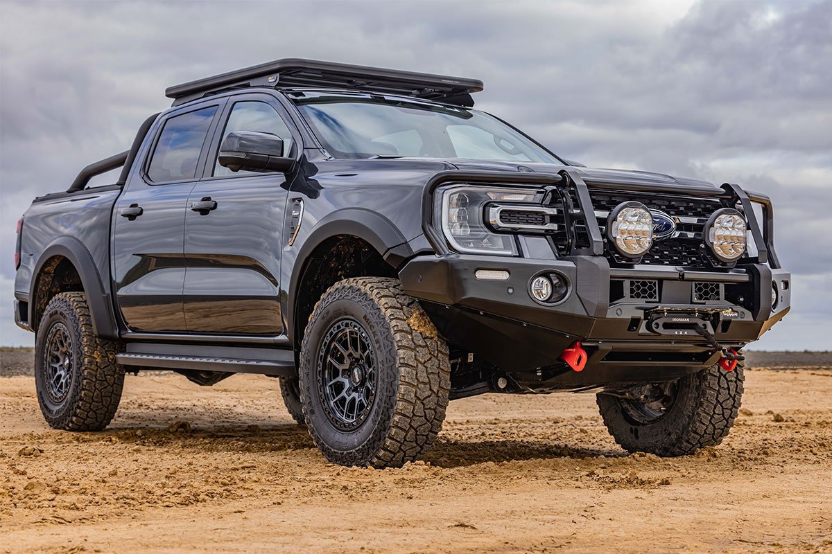 Ford Ranger 2017 Rear Deluxe Bull Bar to suit Next Gen Ranger / Everest – NXG