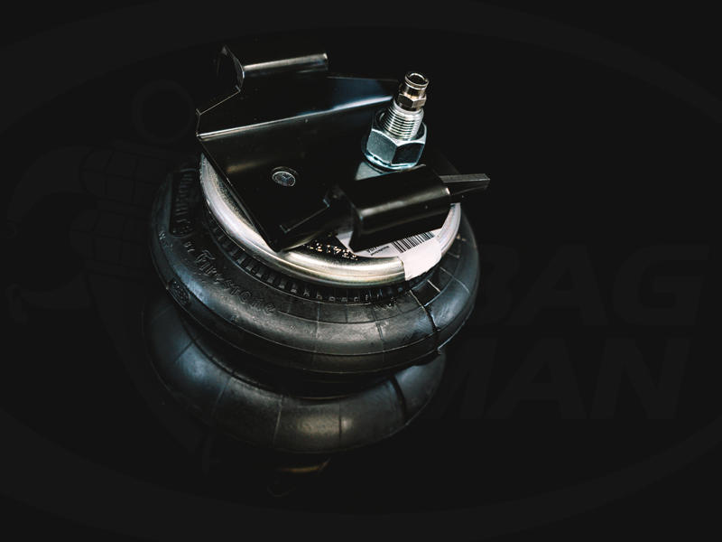 Airbag Helper Kit on the Next Gen Ford Ranger, side view